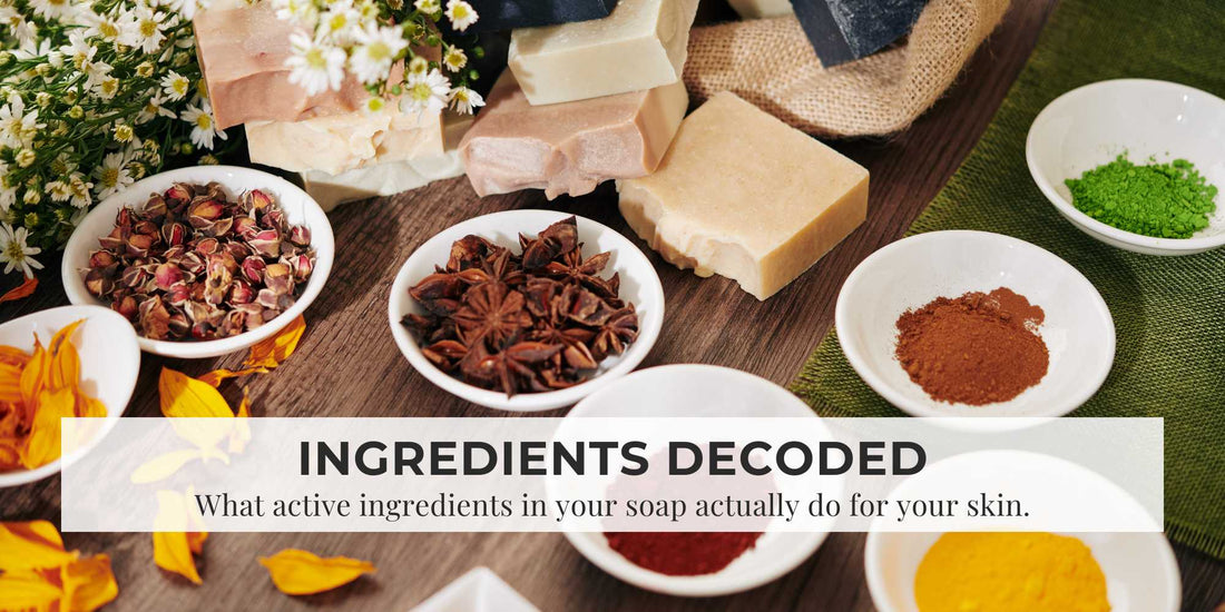 Decoding Your Soap Label: Active Ingredients Explained
