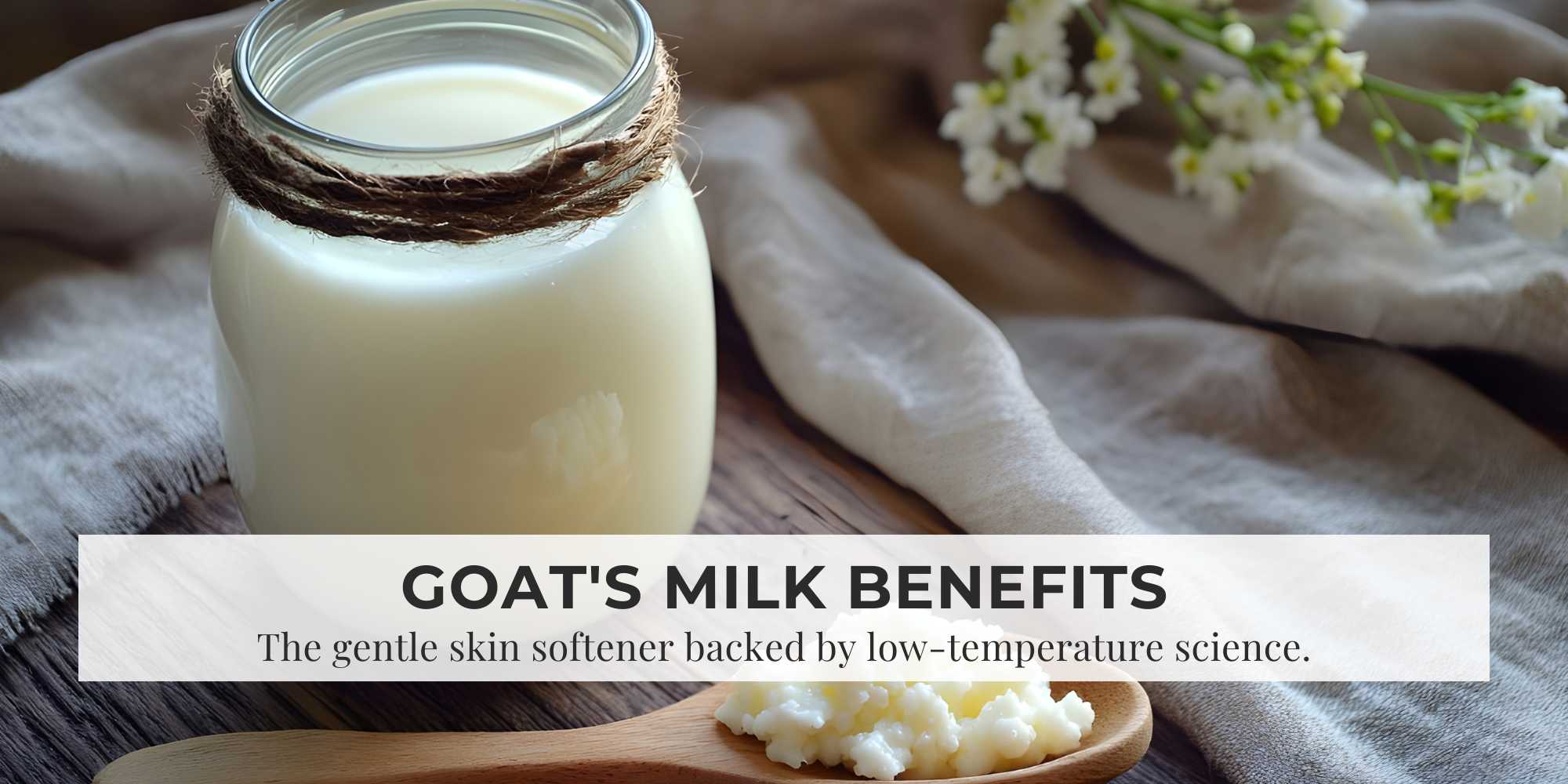 The Wonders of Goat’s Milk: Nature’s Gentle Skin Softener