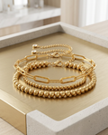 Gold Layered Bracelet 18K Plated Stainless Steel