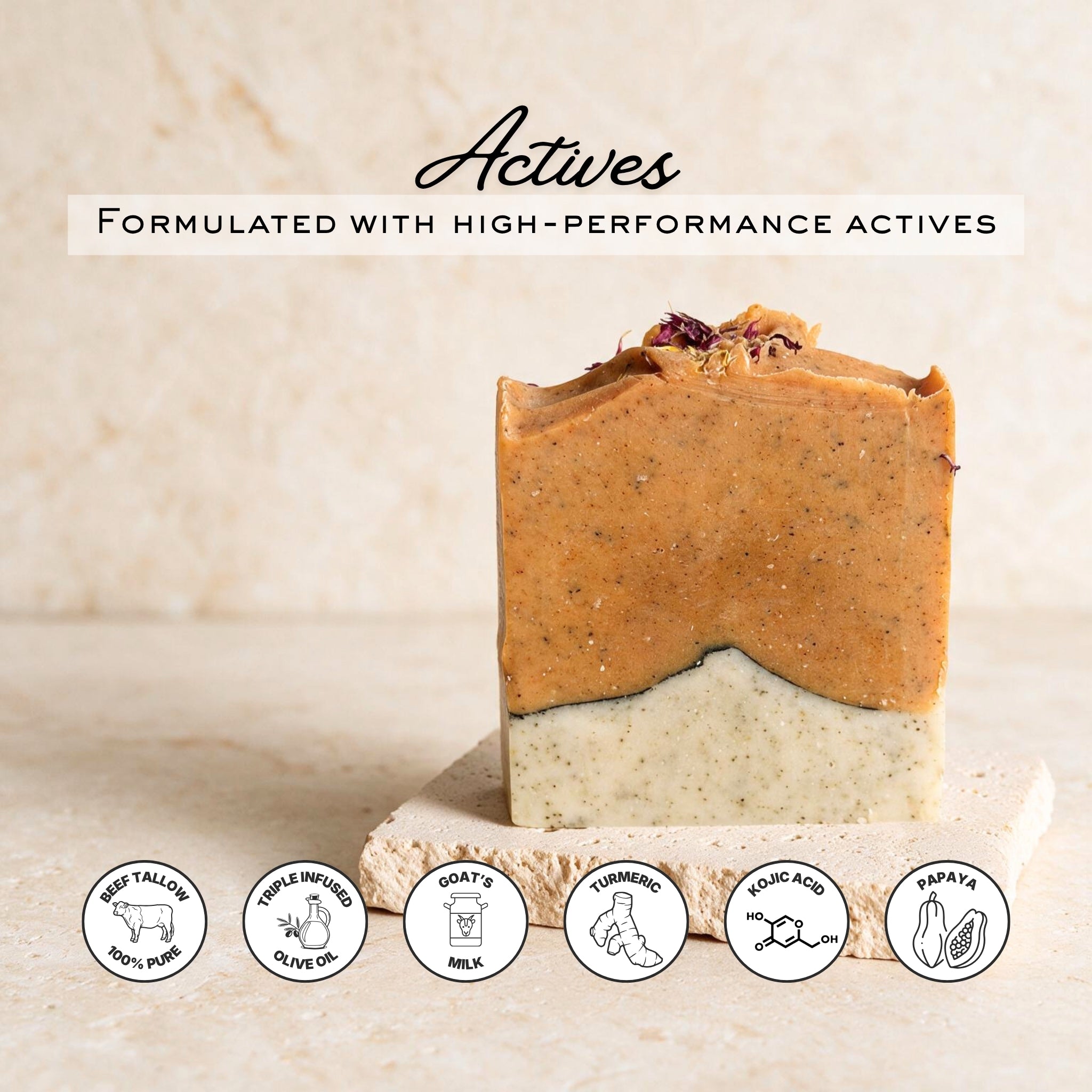 Radiance | Triple Infused Tallow Soap Bar