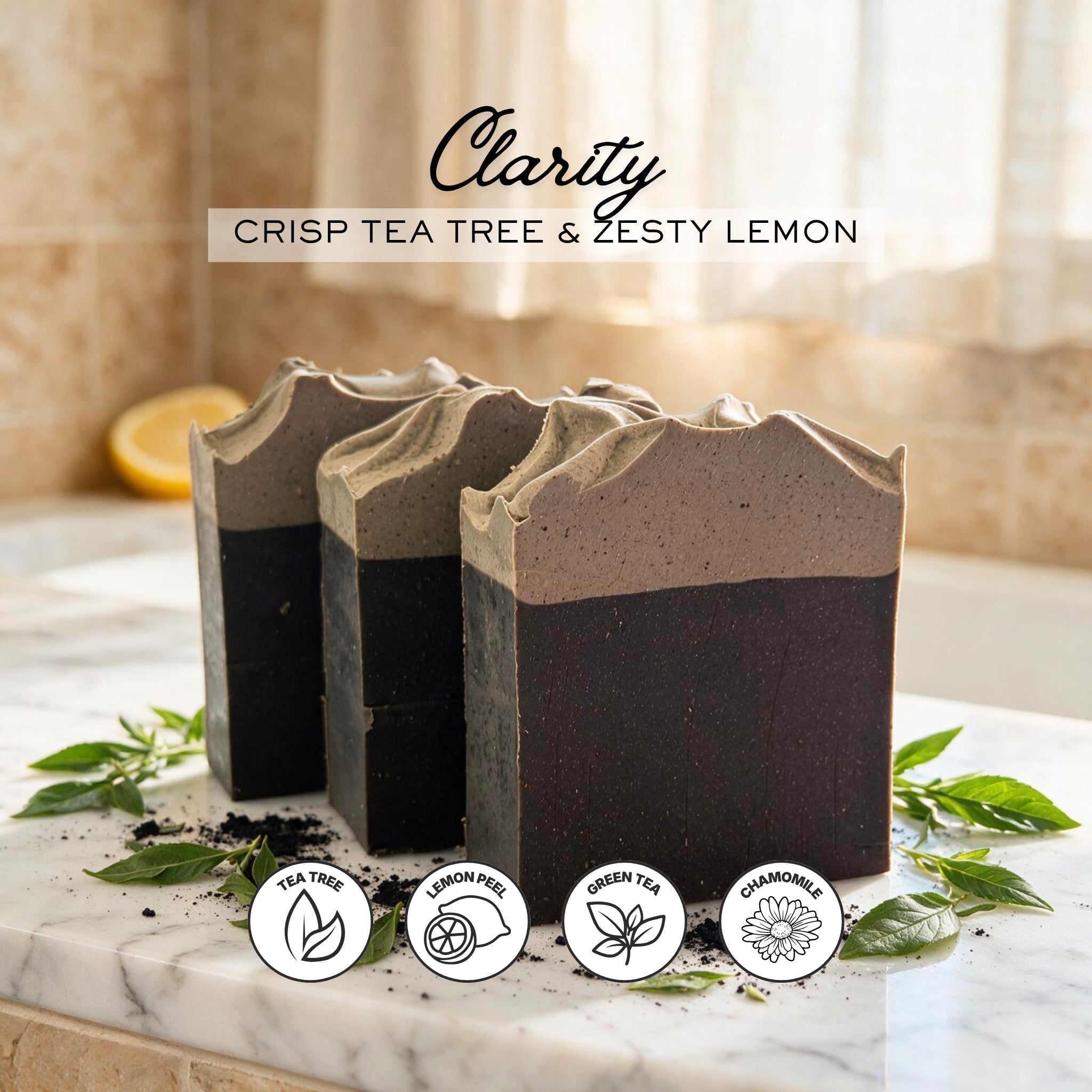 Clarity | Triple Infused Tallow Soap Bar