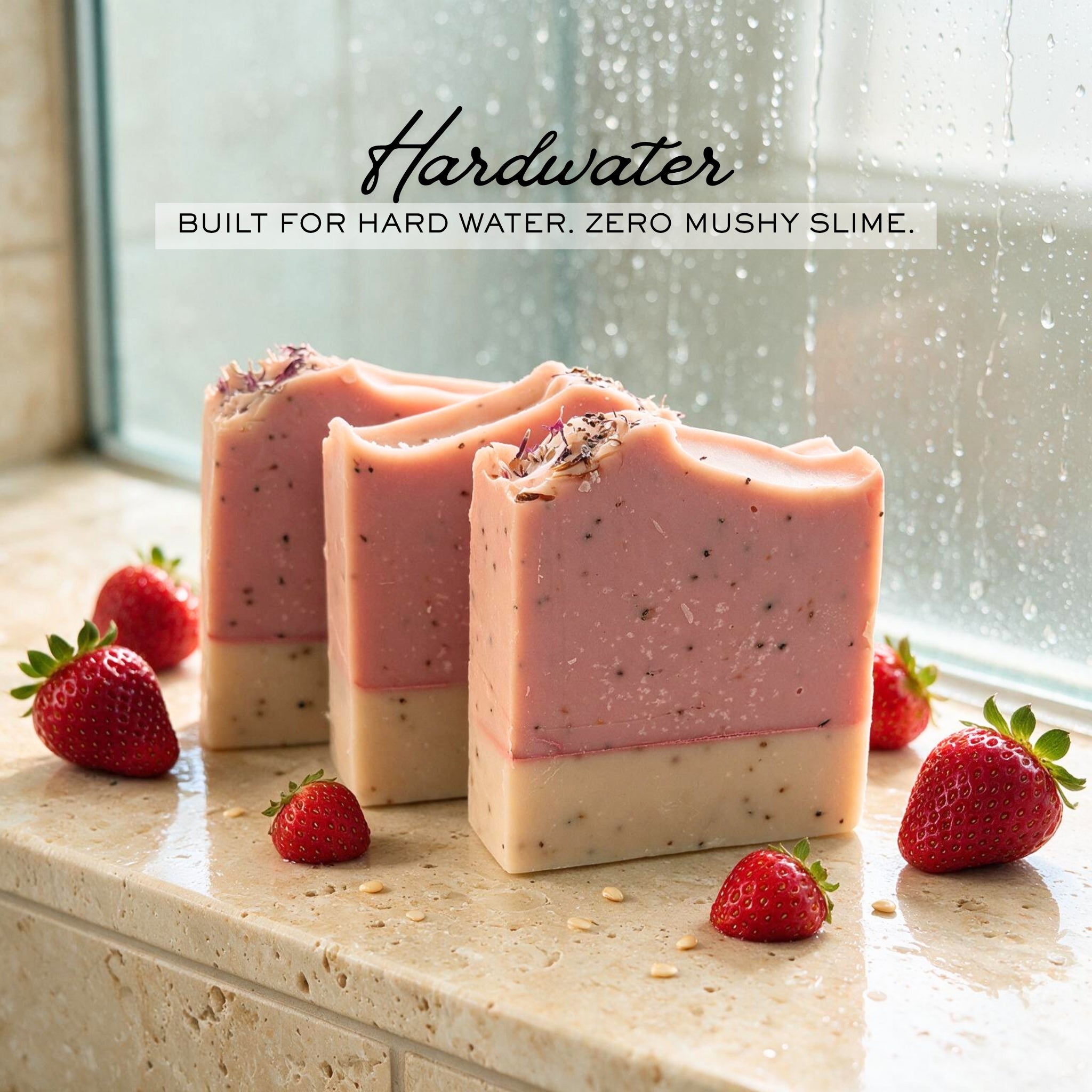 Fraise | Triple Infused Tallow Soap Bar