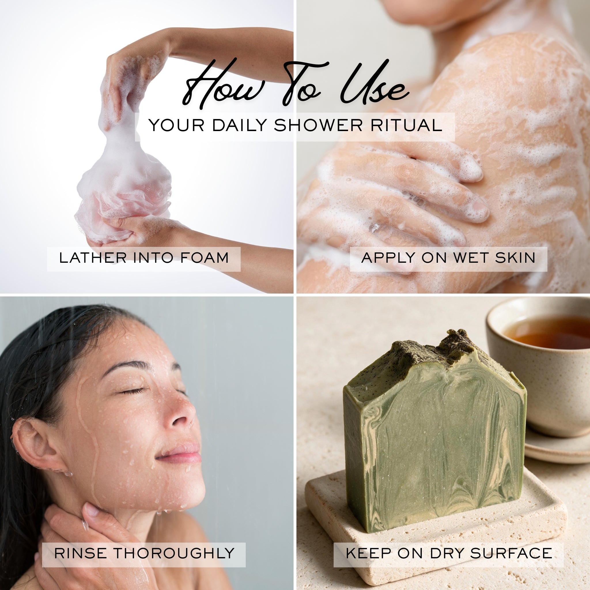 Matcha | Triple Infused Tallow Soap Bar
