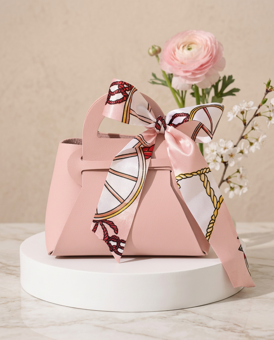 Custom Party & Event Favours Scarf Bag & Jewellery Box