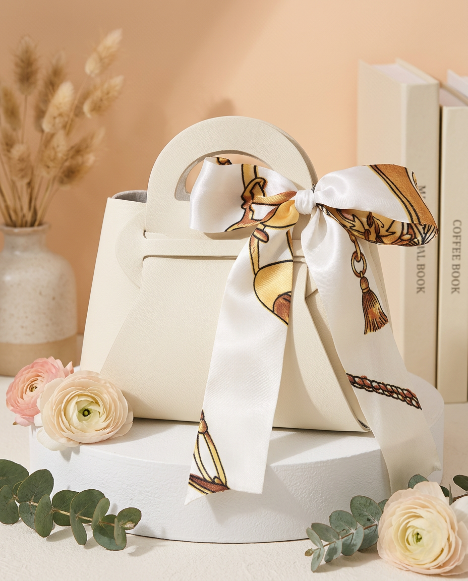 Custom Party & Event Favours Scarf Bag & Jewellery Box