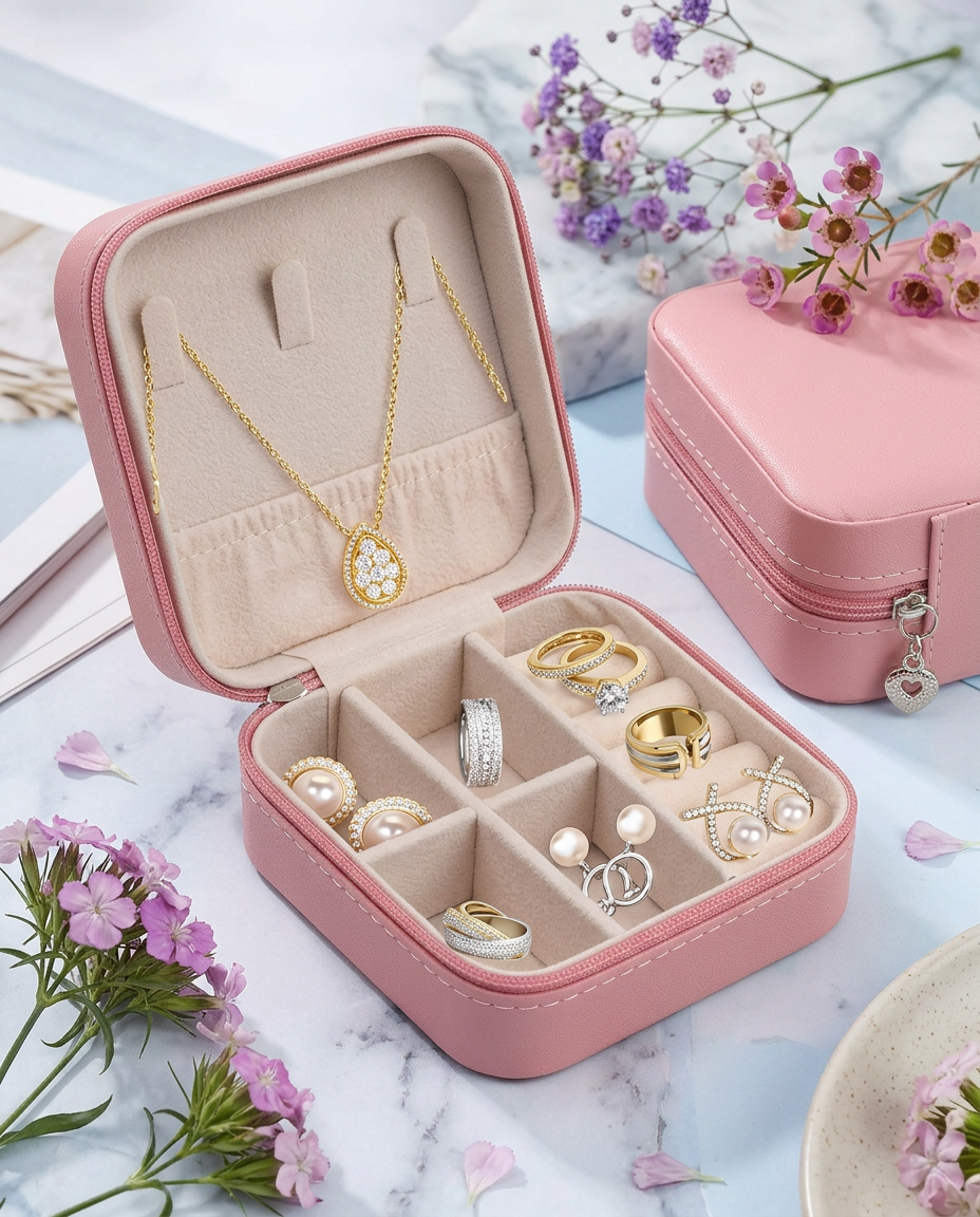 Custom Party & Event Favours Bow Bag & Jewellery Box