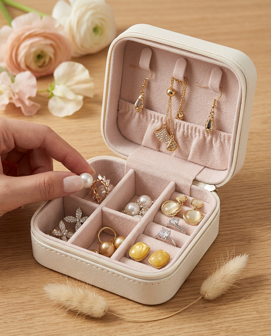 Custom Party & Event Favours Bow Bag & Jewellery Box