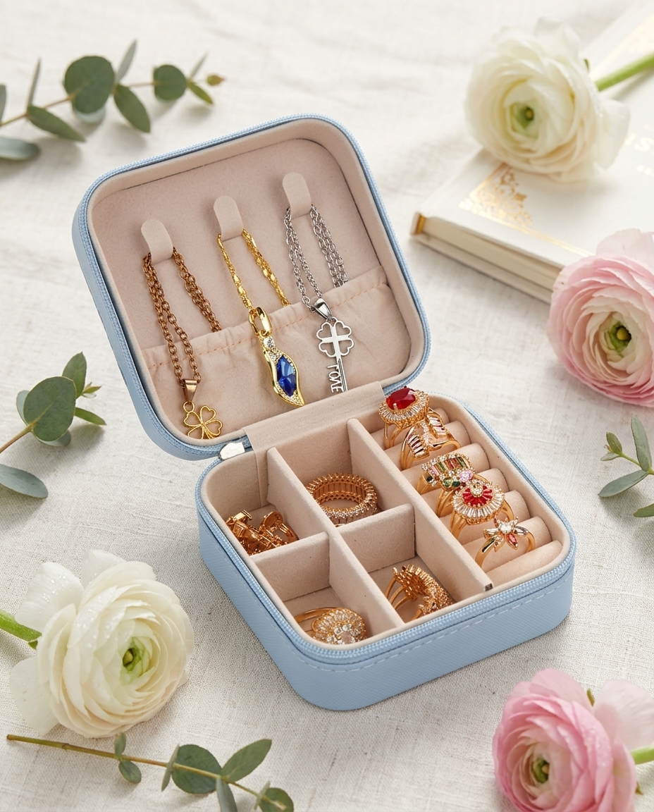 Custom Party & Event Favours Bow Bag & Jewellery Box