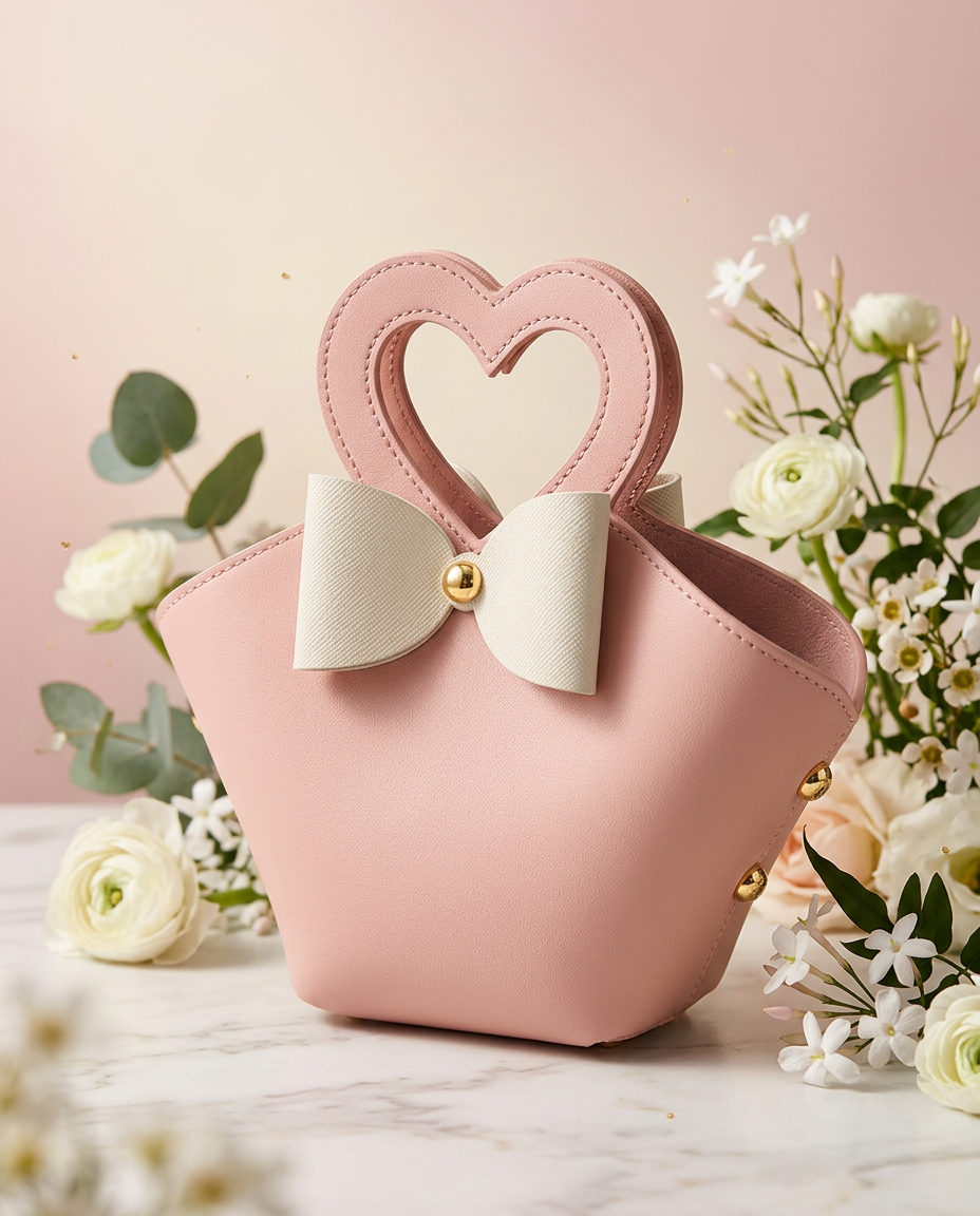Custom Party & Event Favours Bow Bag & Jewellery Box