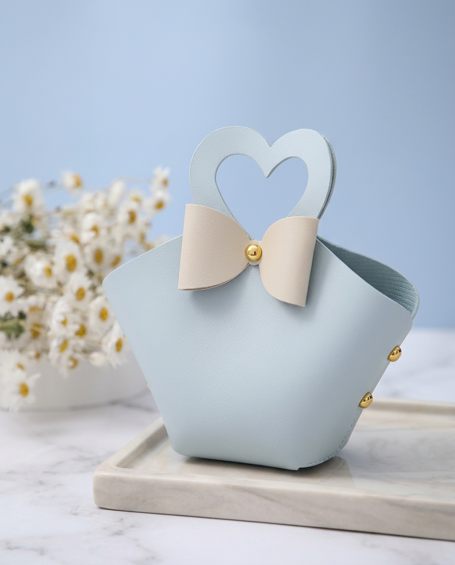 Custom Party & Event Favours Bow Bag & Jewellery Box