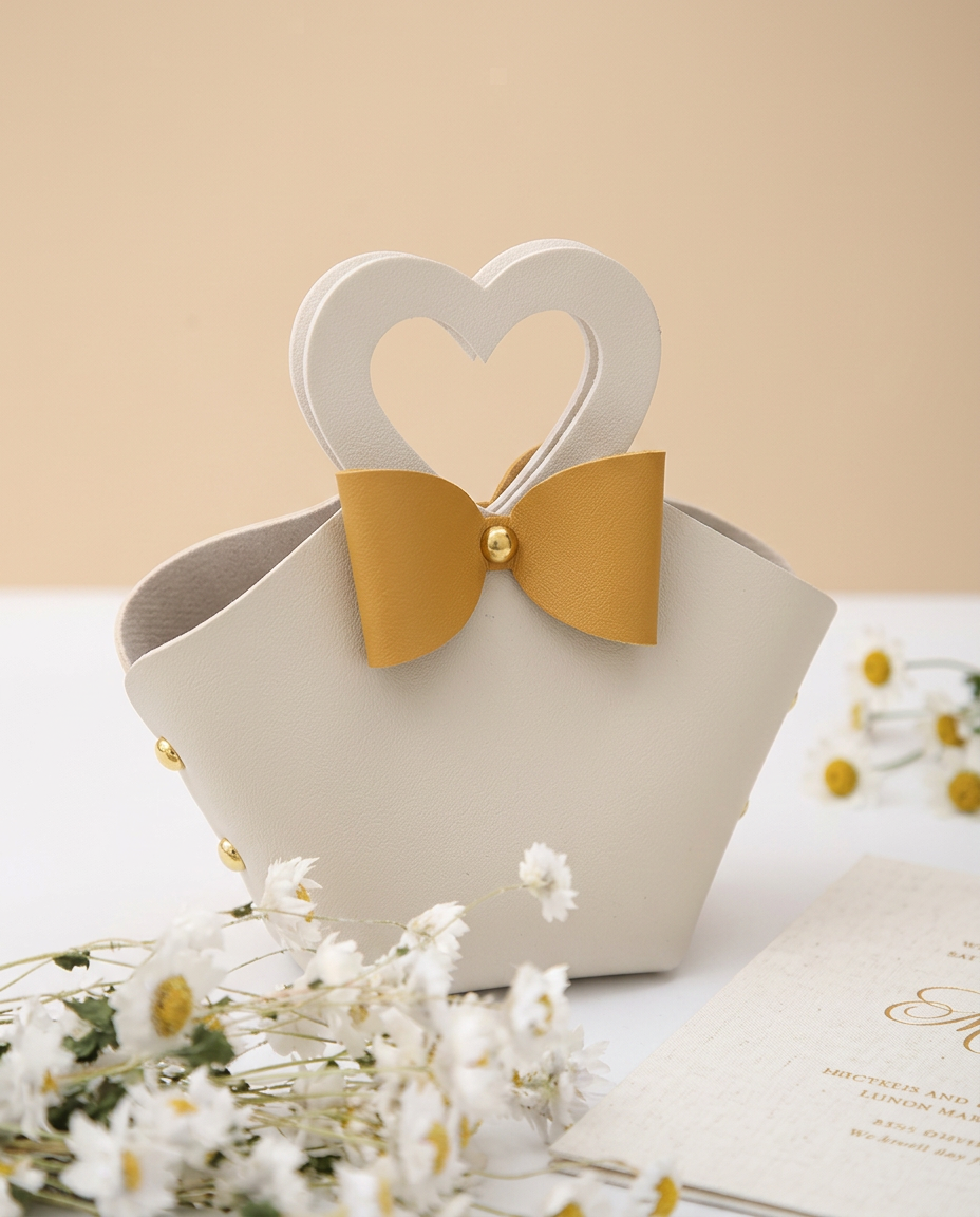 Custom Party & Event Favours Bow Bag & Jewellery Box