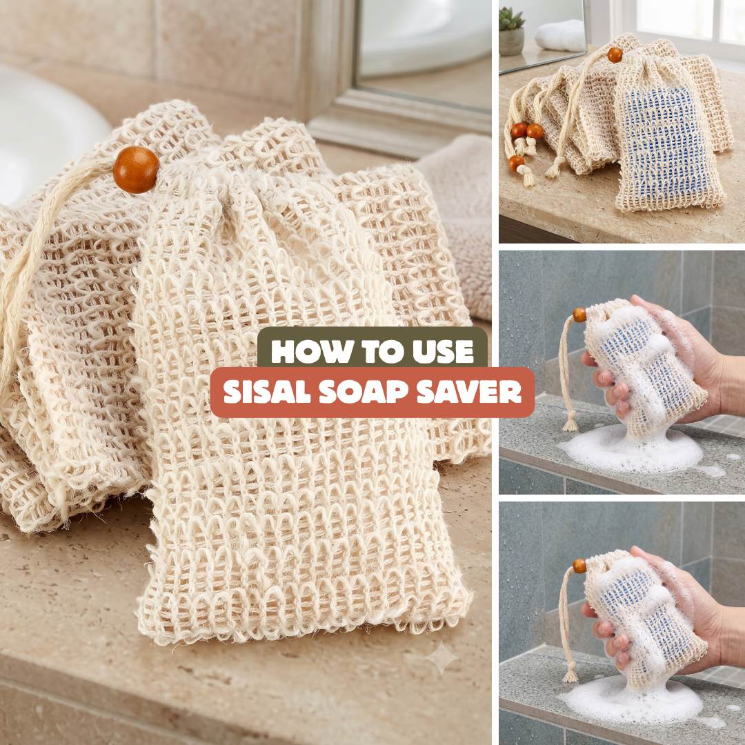 Sisal Soap Saver